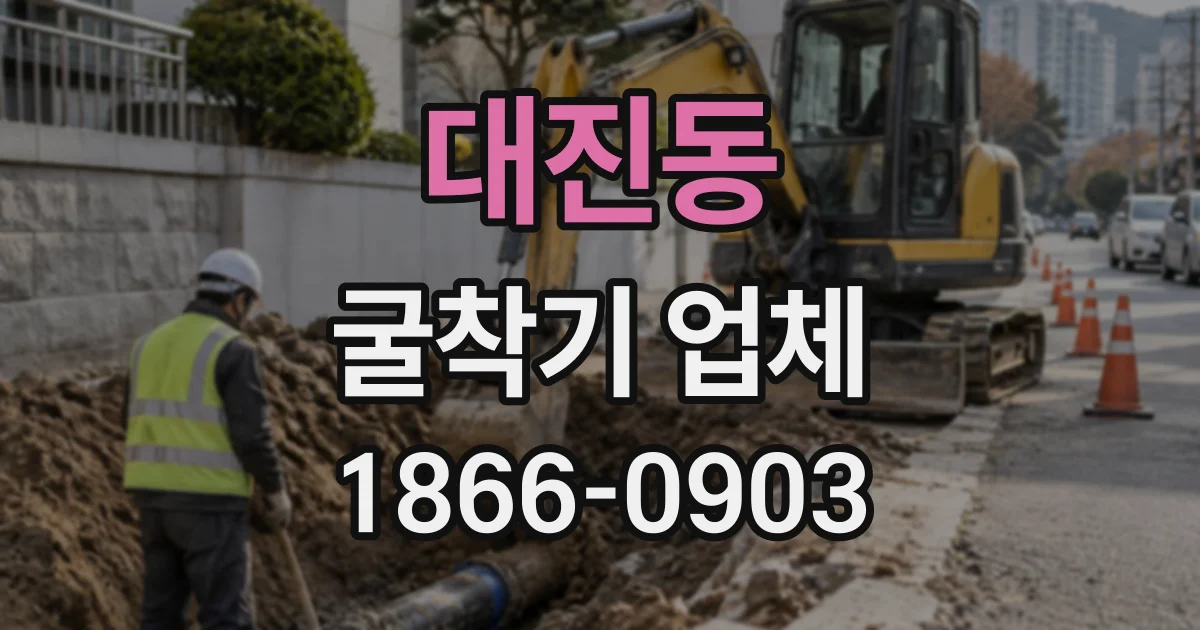 대진동 굴착기업체