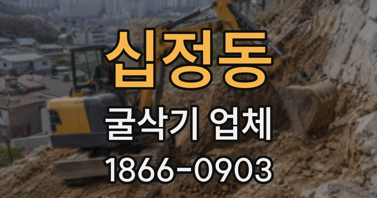 십정동 굴삭기 업체