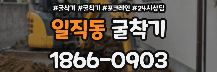 일직동 굴착기