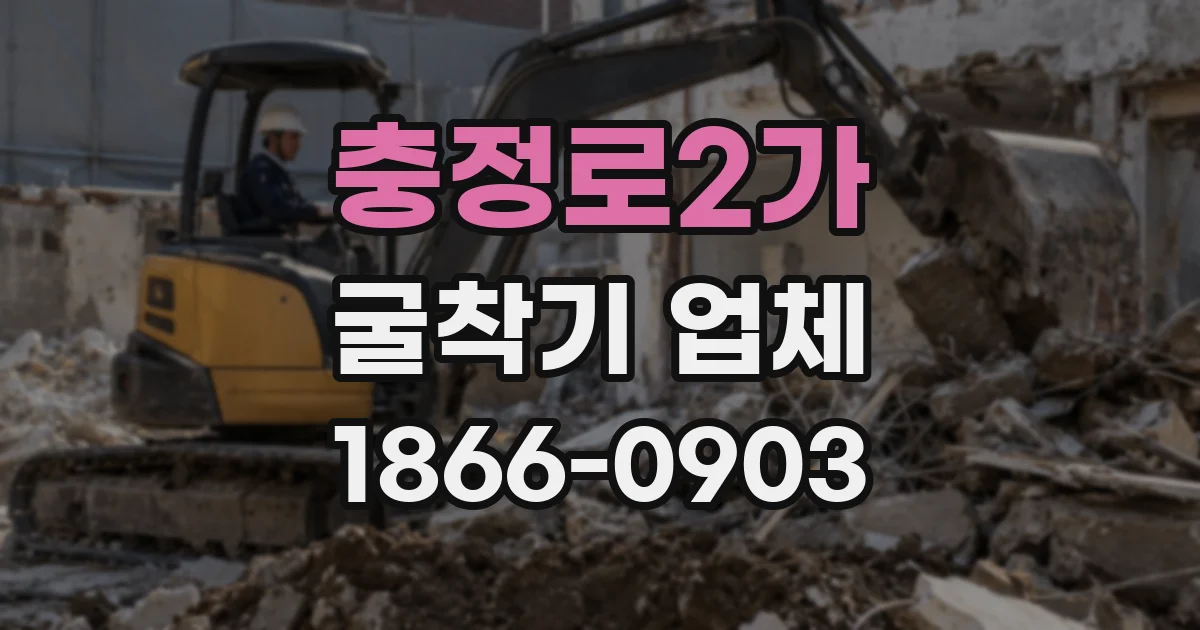 충정로2가 굴착기 업체
