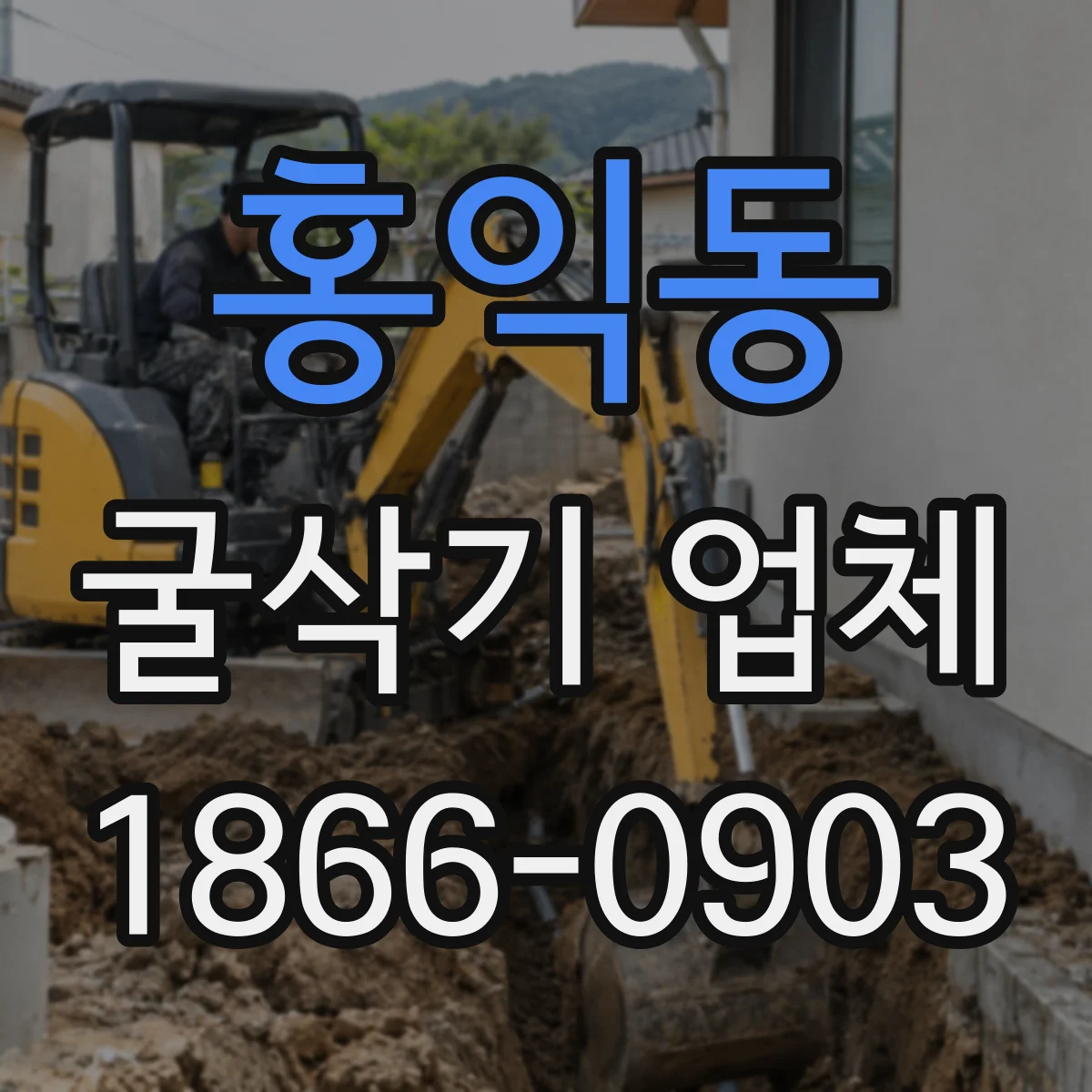 홍익동 굴삭기 업체