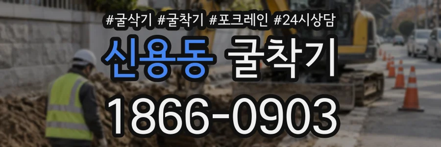 신용동 굴착기 상담 전화 1866-0903