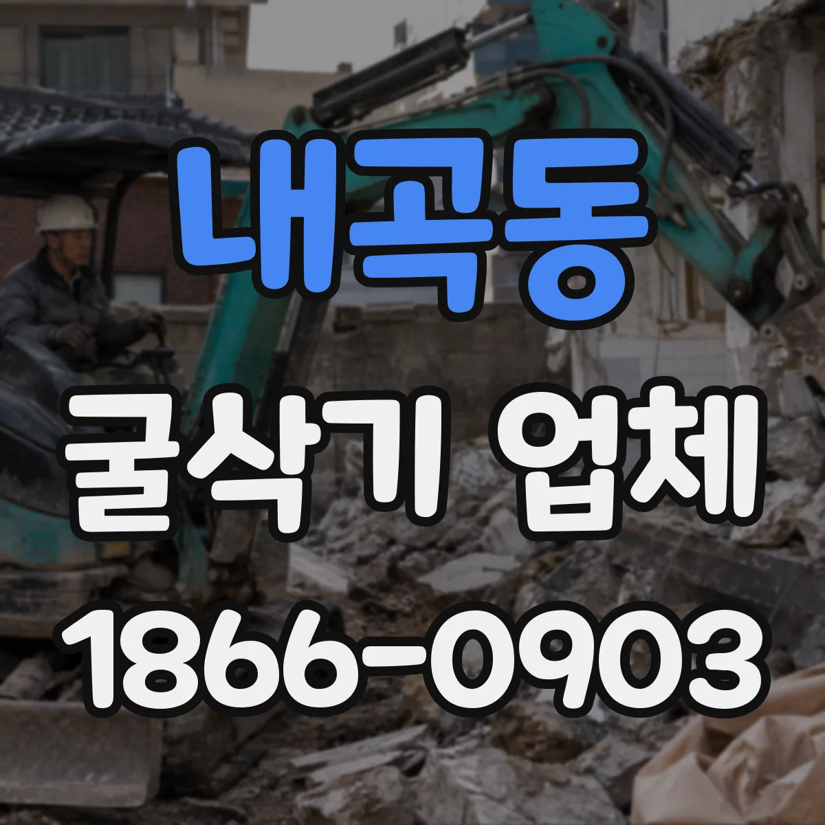 내곡동 굴삭기 업체
