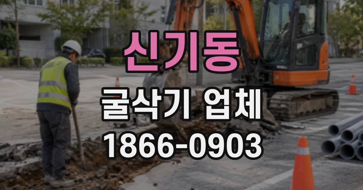 신기동 굴삭기업체