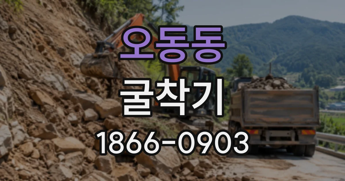 오동동 굴착기