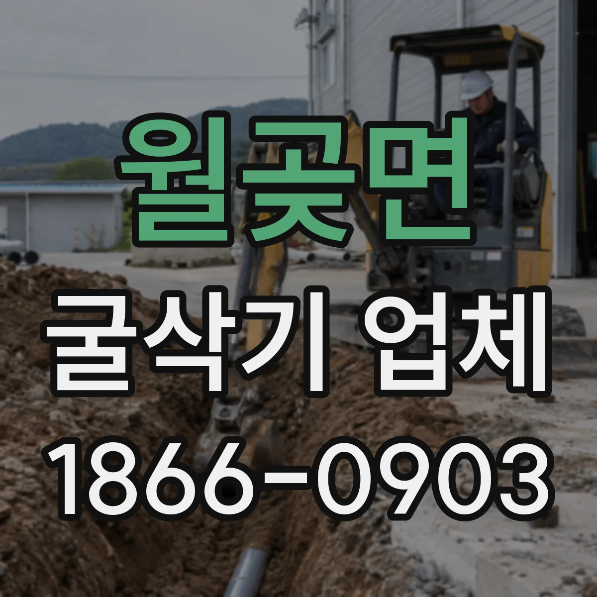 월곶면 굴삭기 업체