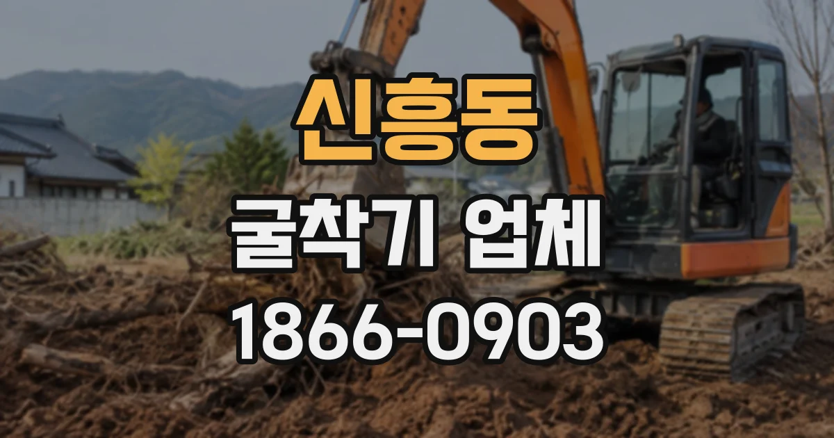 신흥동 굴착기업체