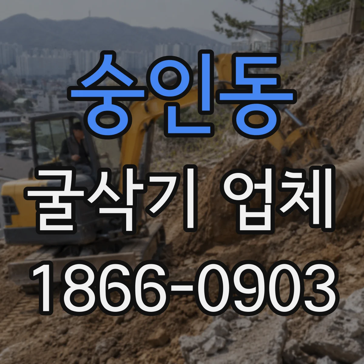 숭인동 굴삭기 업체