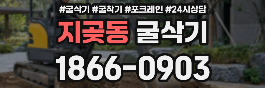 지곶동 굴삭기