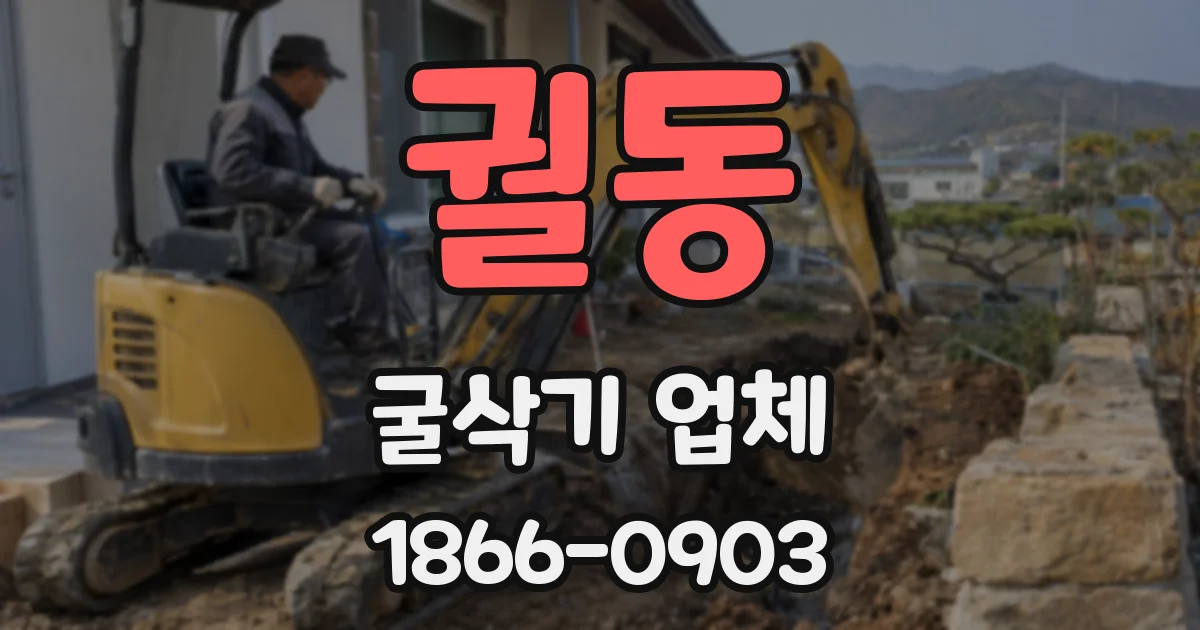 궐동 굴삭기 업체