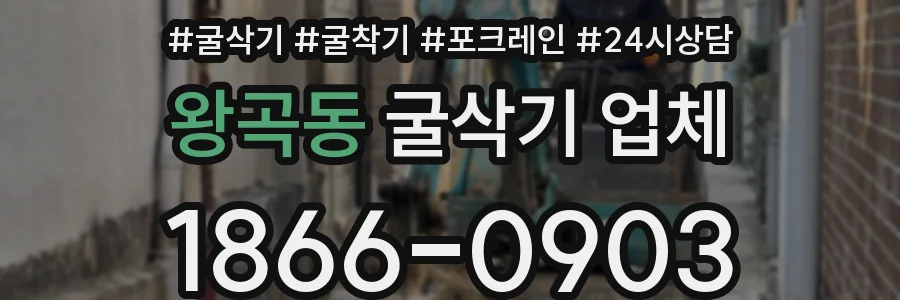 왕곡동 굴삭기 업체