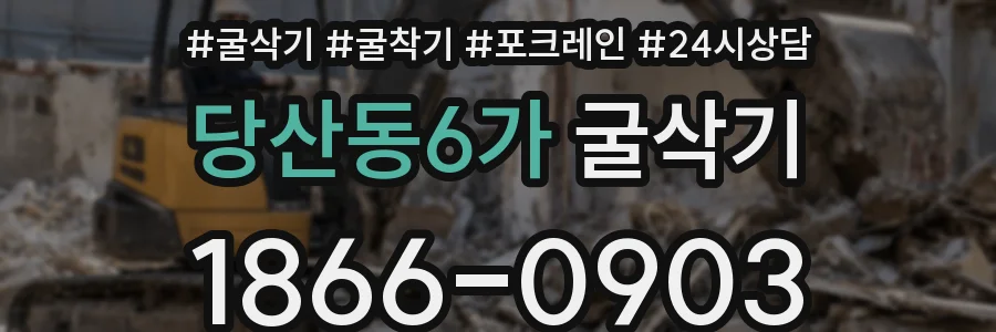 당산동6가 굴삭기