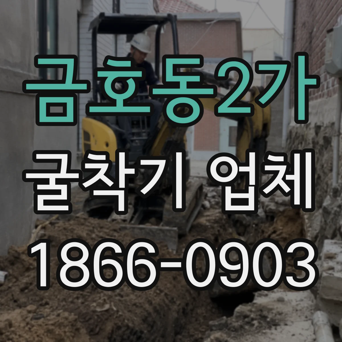 금호동2가 굴착기 업체