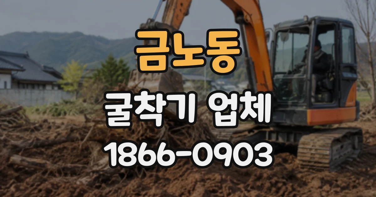 금노동 굴착기업체