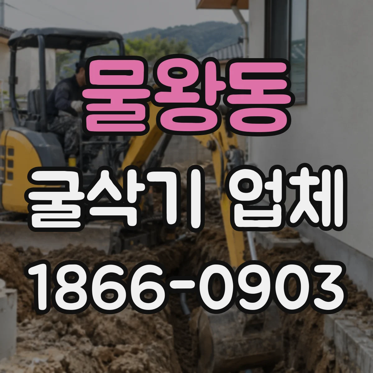 물왕동 굴삭기 업체