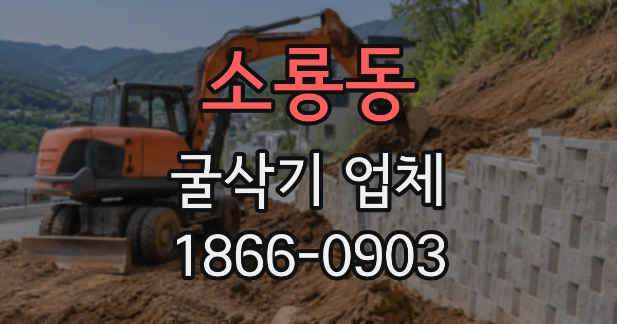 소룡동 굴삭기업체