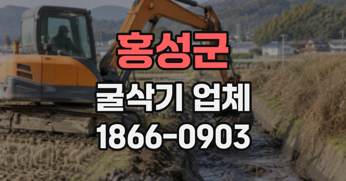 홍성군 굴삭기업체