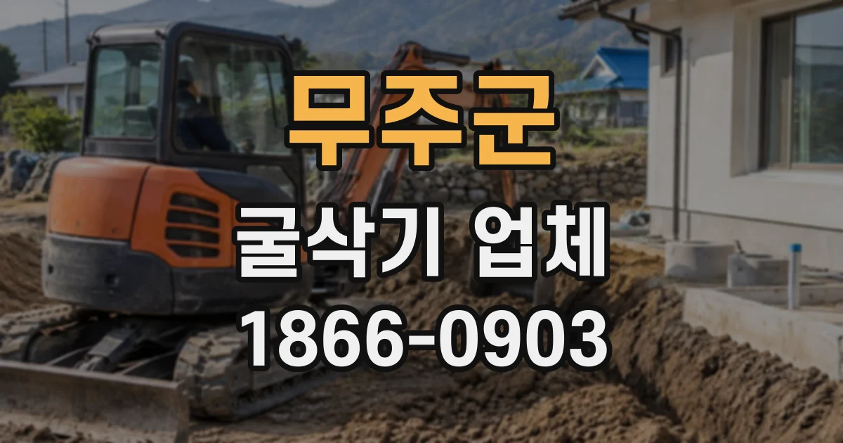 무주군 굴삭기업체