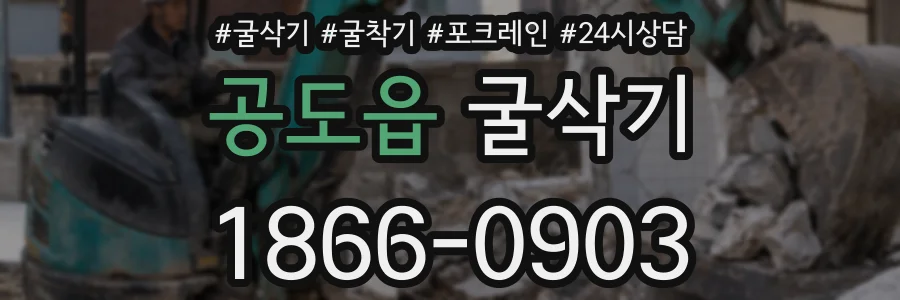 공도읍 굴삭기