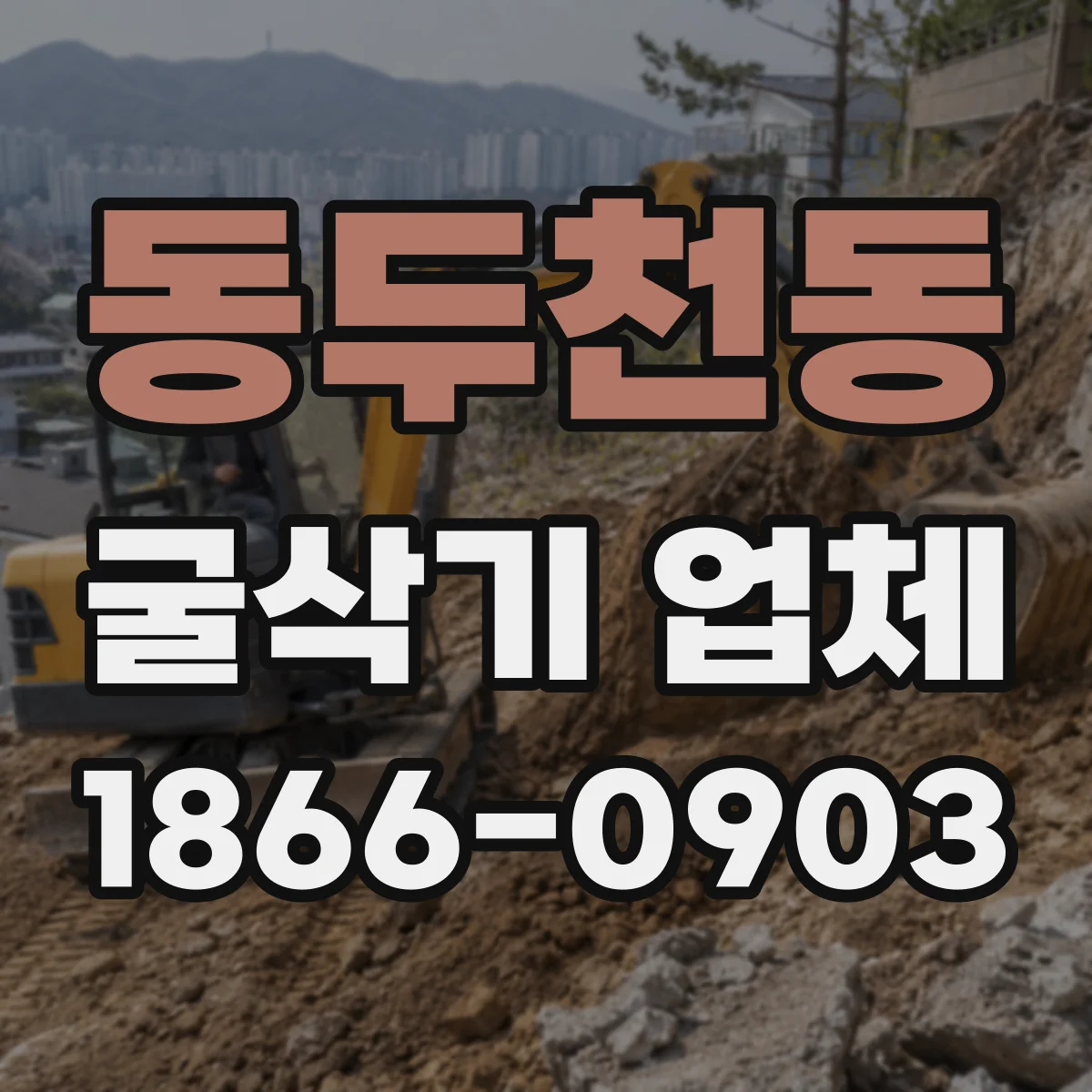 동두천동 굴삭기 업체