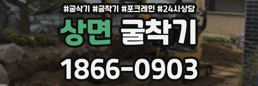 상면 굴착기