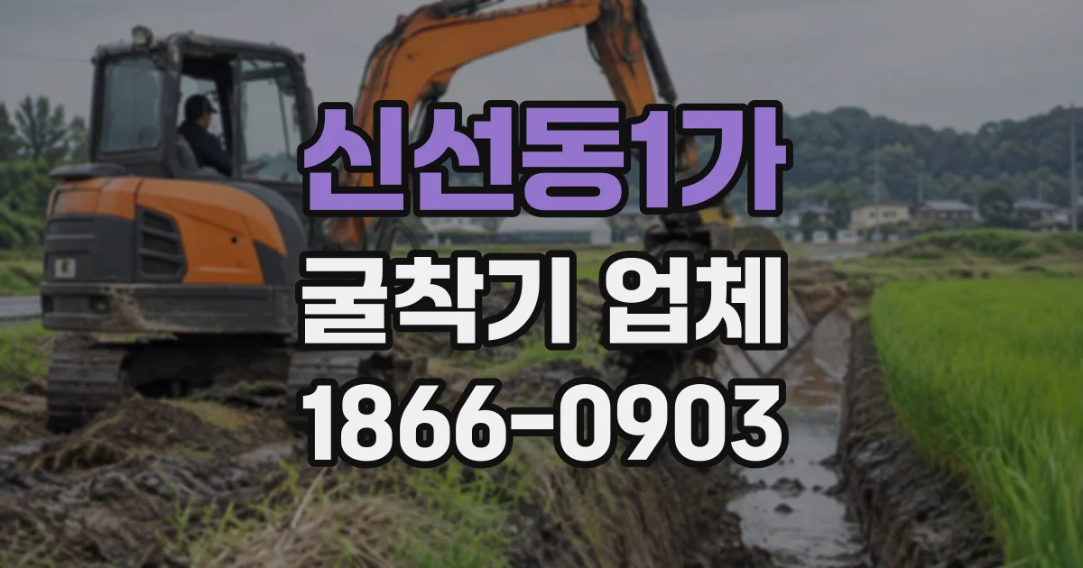 신선동1가 굴착기업체