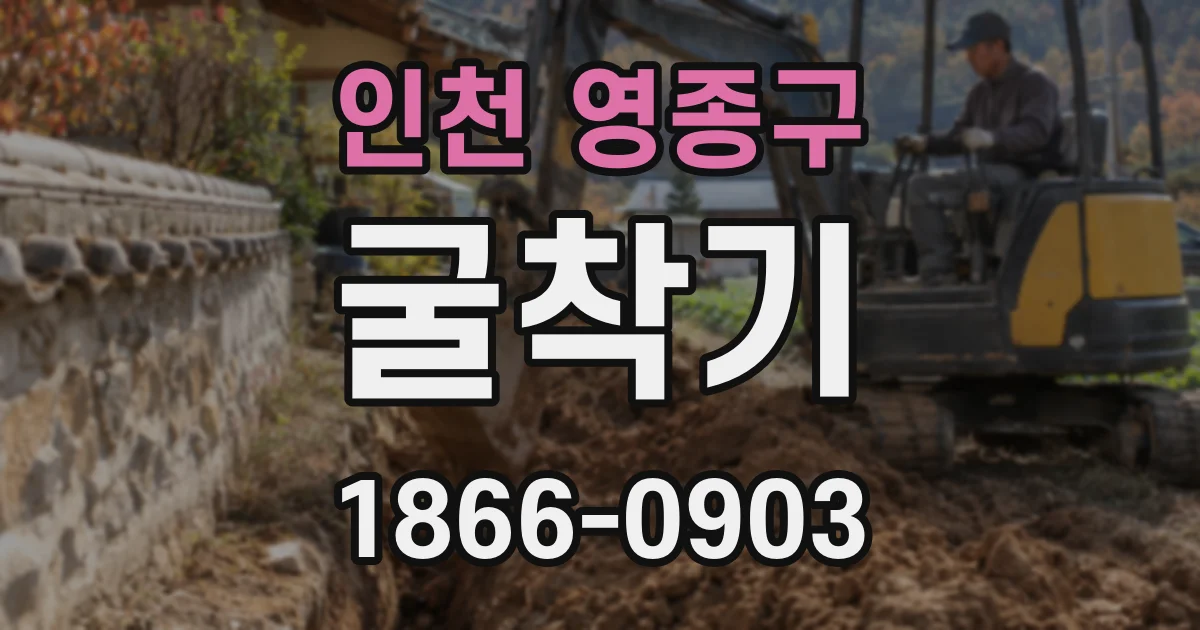 인천 영종구 굴착기