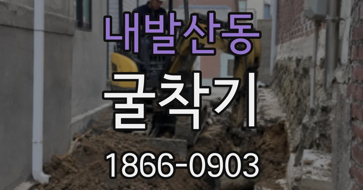 내발산동 굴착기