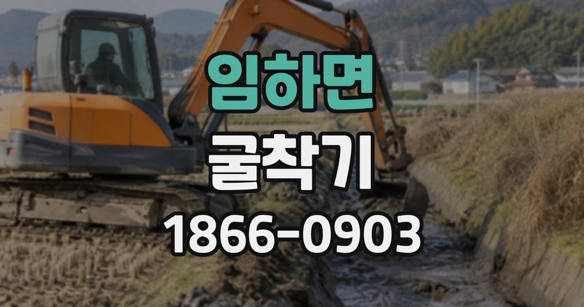 임하면 굴착기