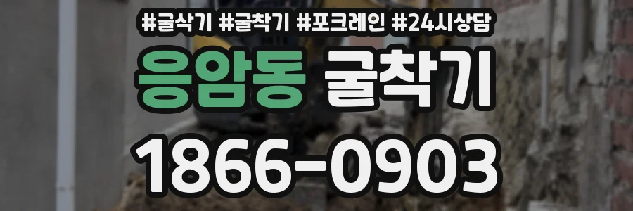응암동 굴착기