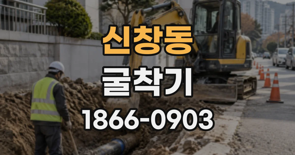 신창동 굴착기