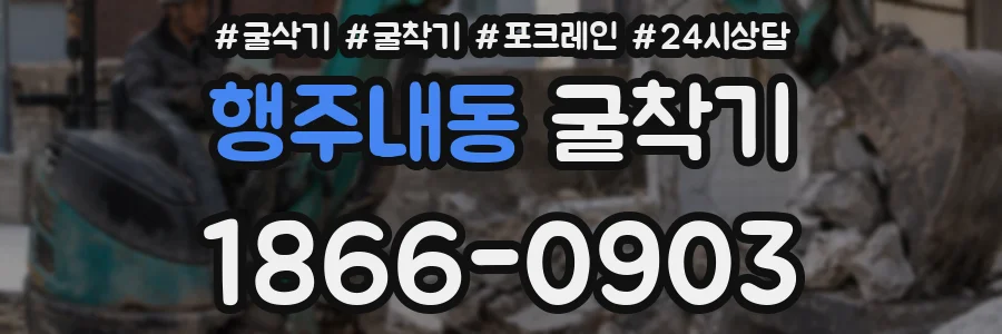 행주내동 굴착기