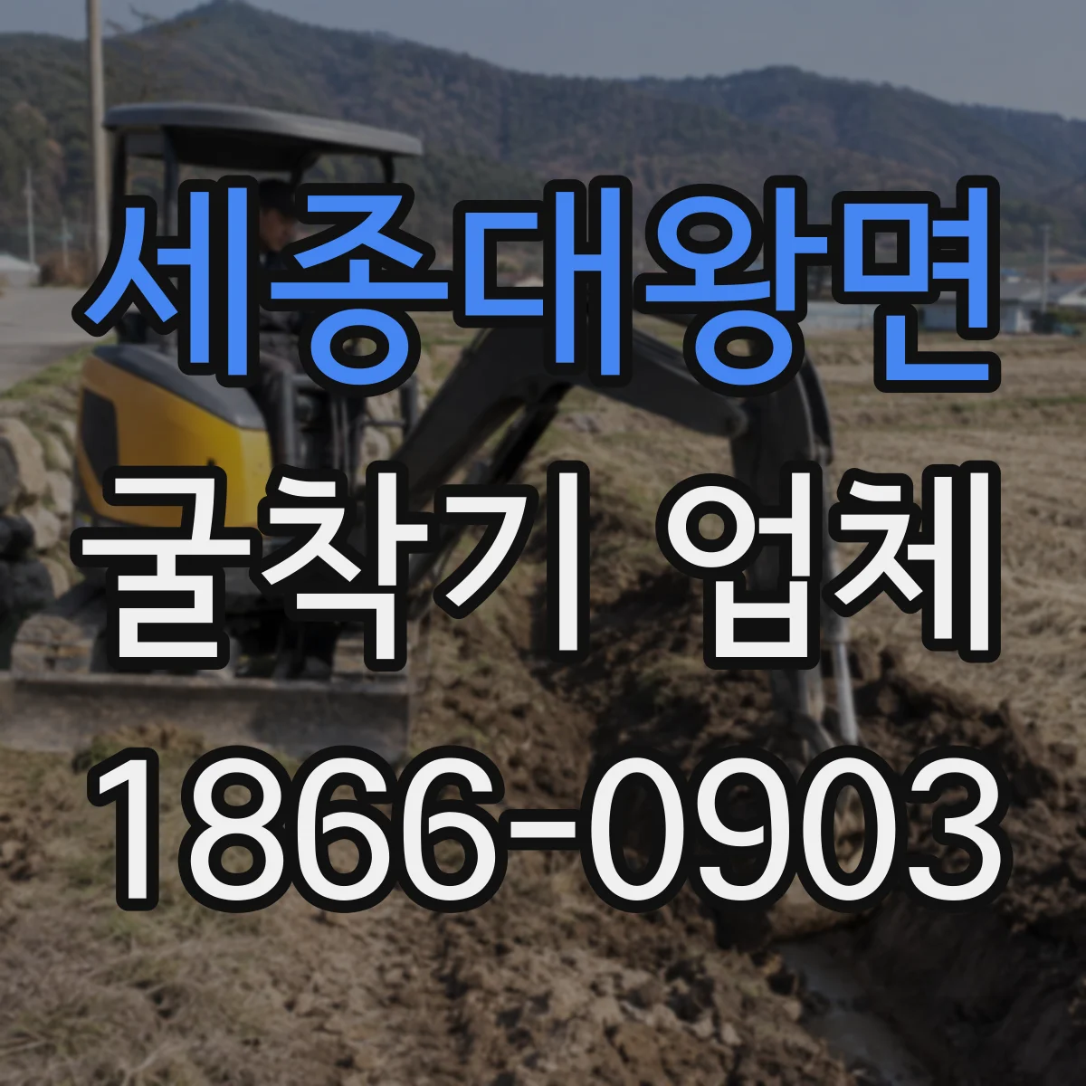 세종대왕면 굴착기 업체