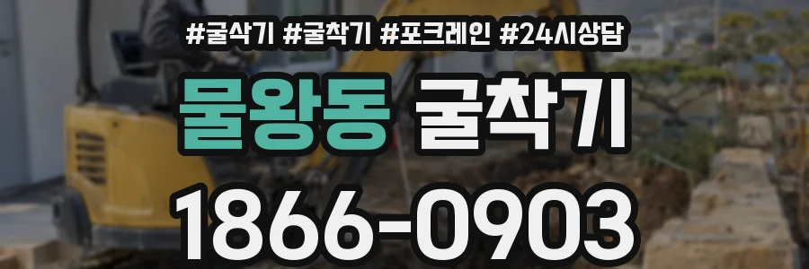 물왕동 굴착기