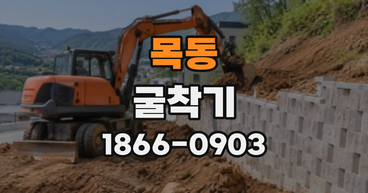 목동 굴착기