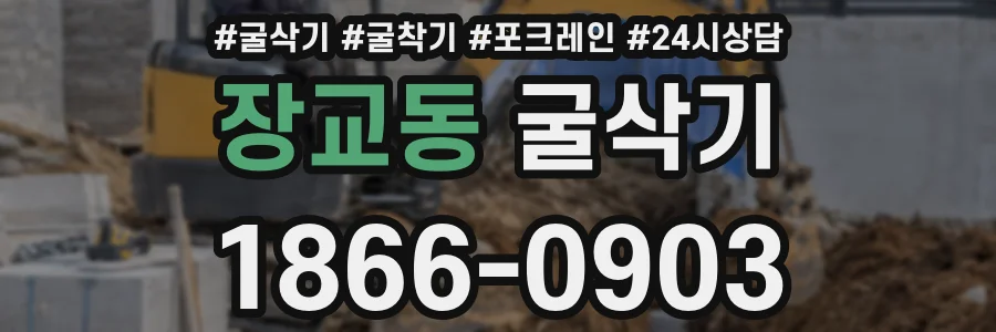장교동 굴삭기