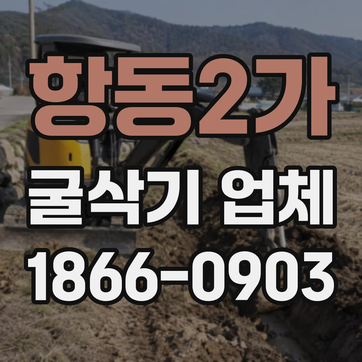 항동2가 굴삭기 업체