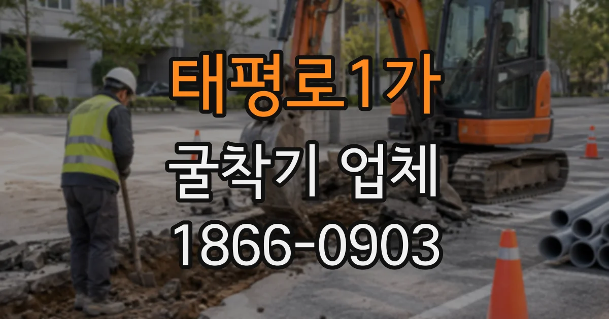 태평로1가 굴착기업체