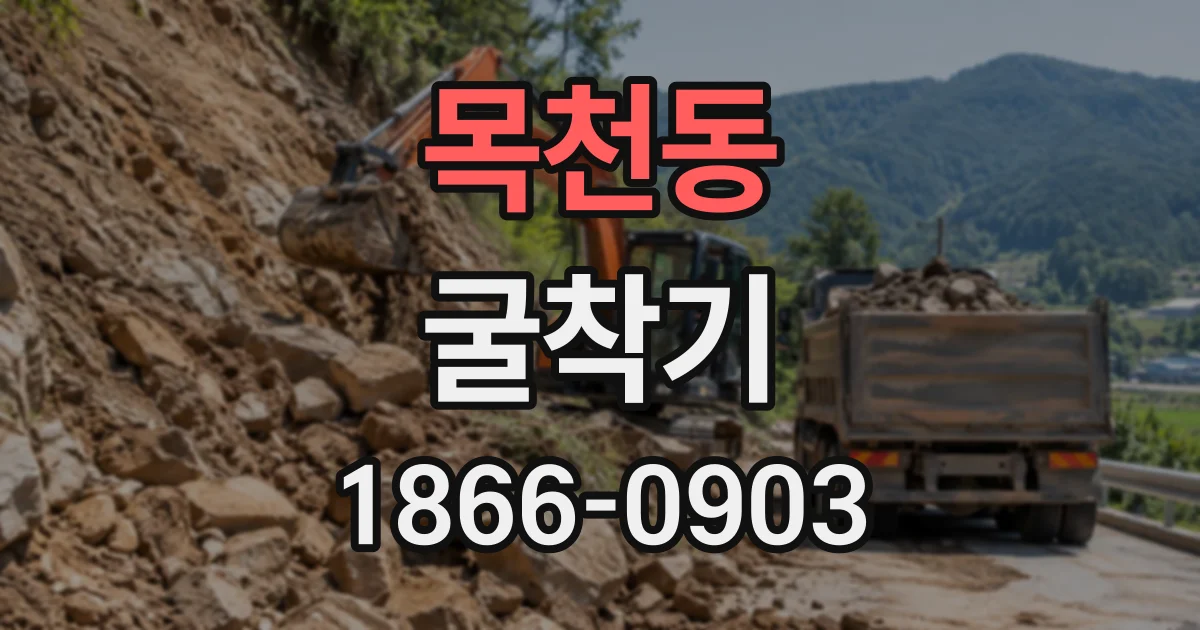 목천동 굴착기