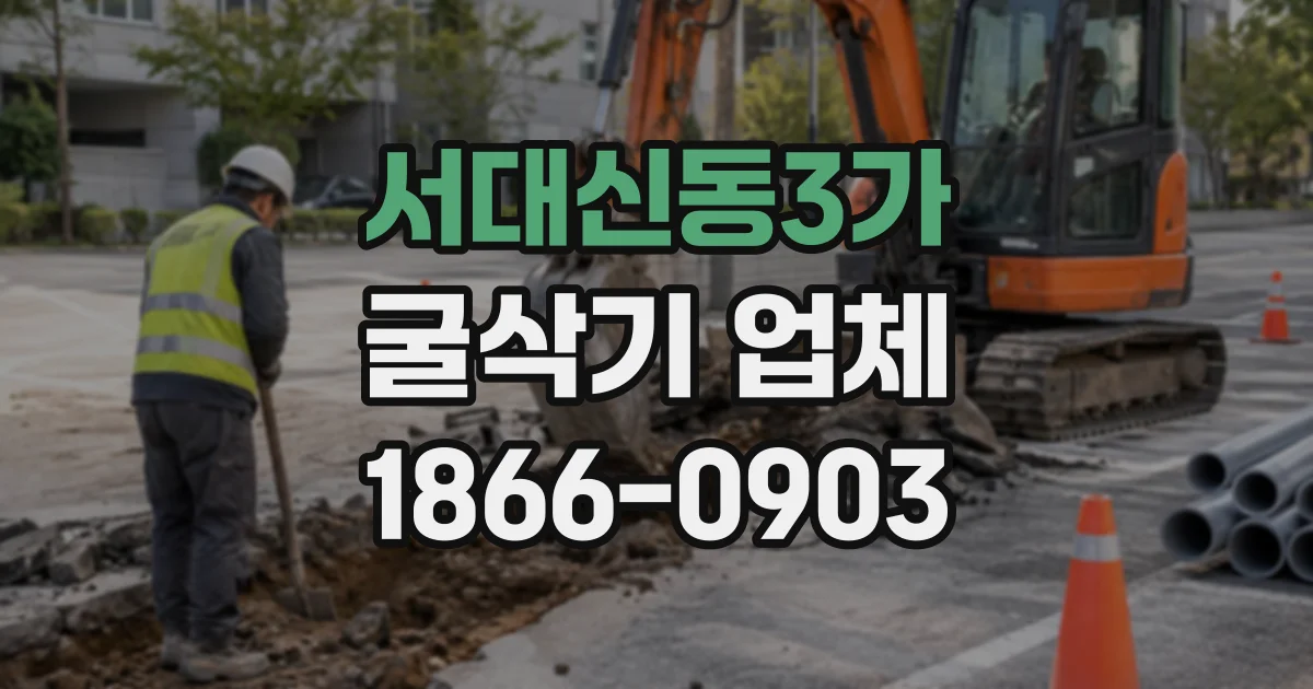 서대신동3가 굴삭기업체