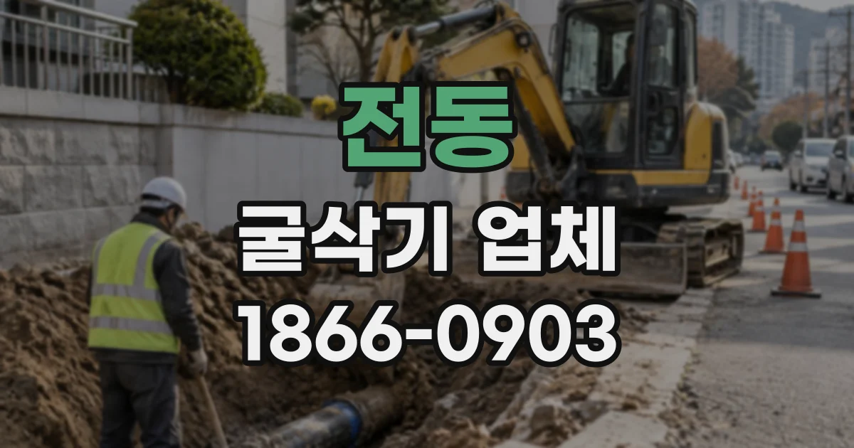 전동 굴삭기업체