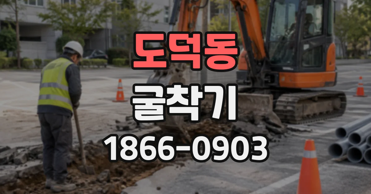 도덕동 굴착기