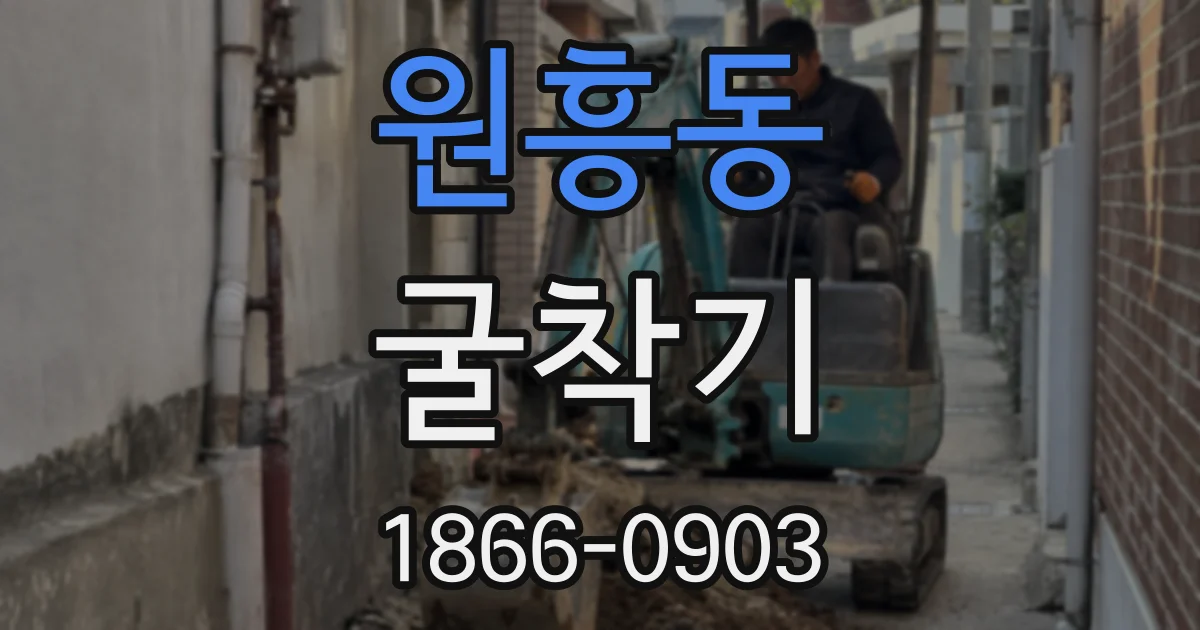 원흥동 굴착기