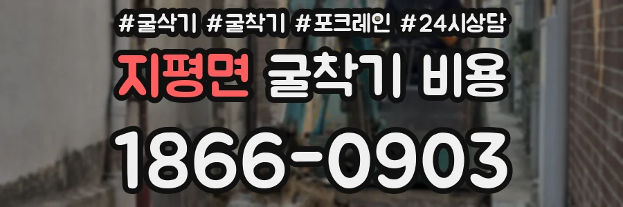 지평면 굴착기 비용