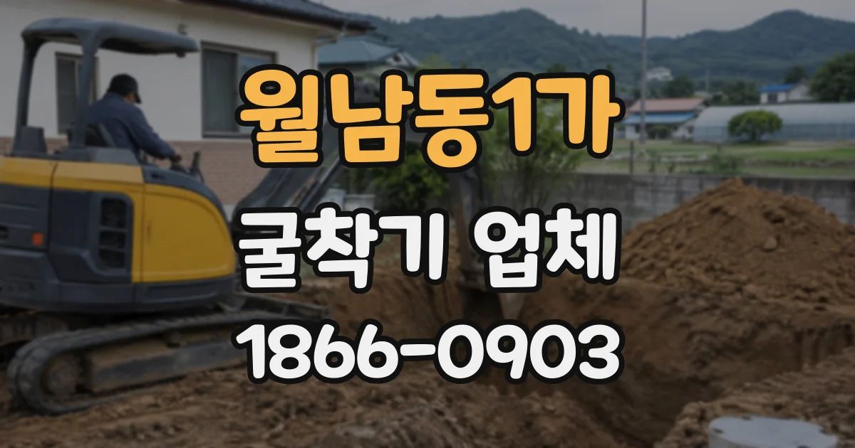 월남동1가 굴착기업체