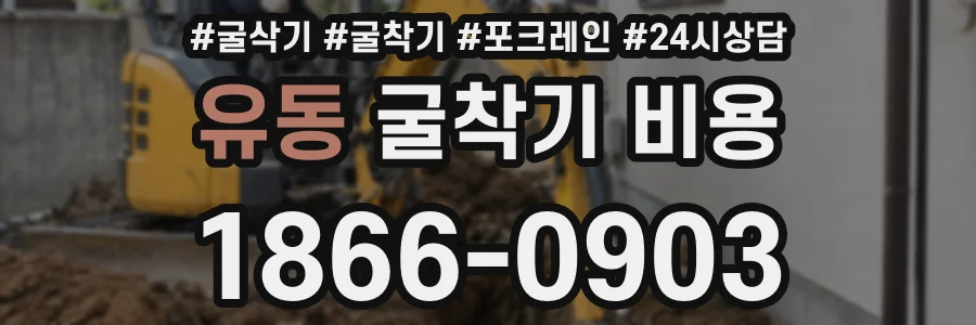 유동 굴착기 비용