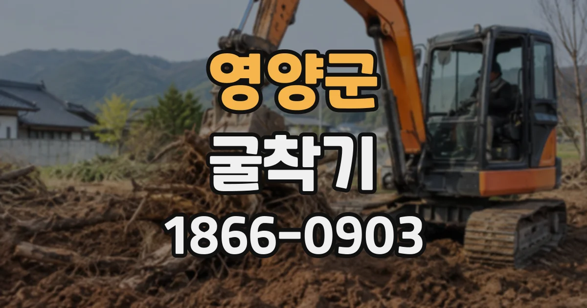 영양군 굴착기