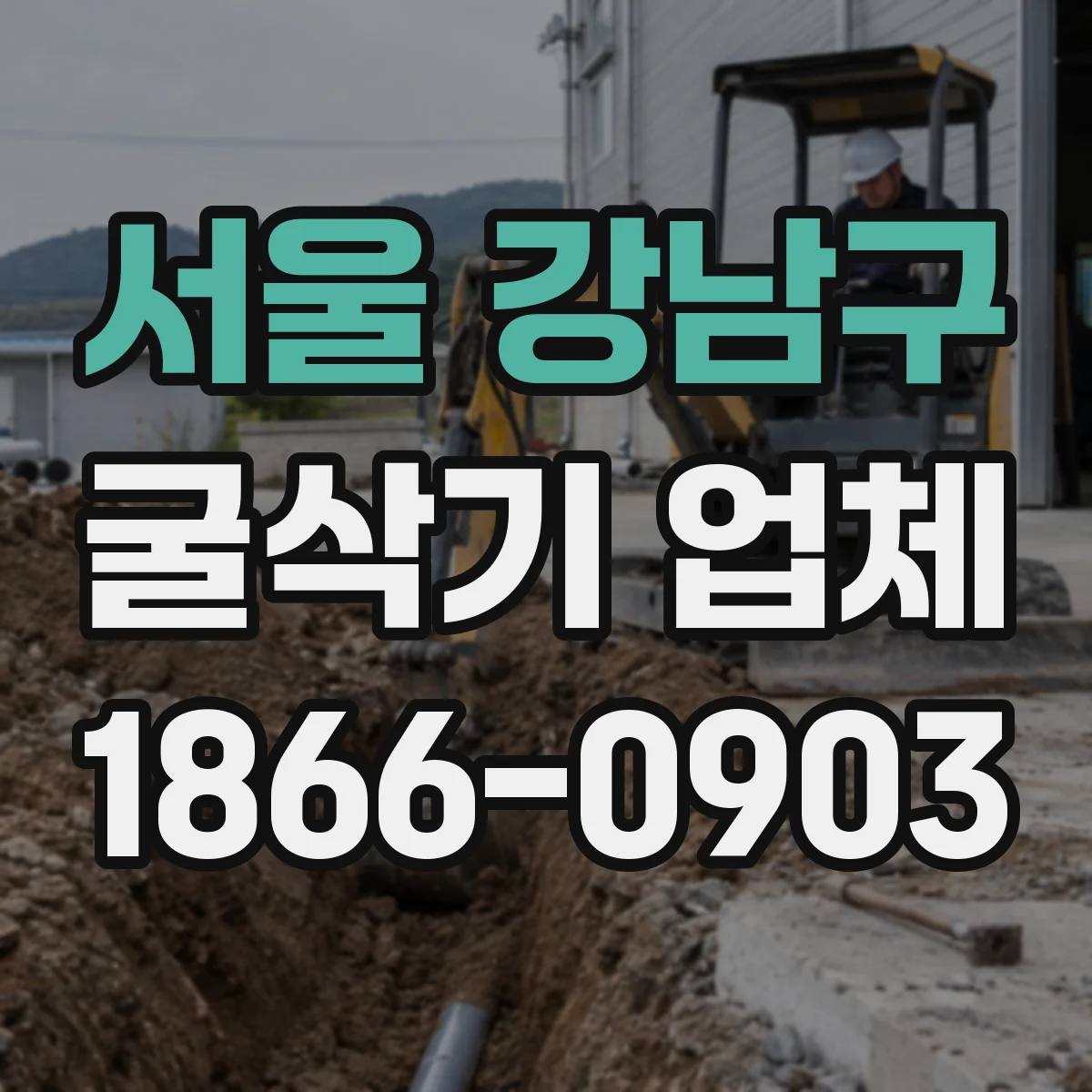 서울 강남구 굴삭기 업체