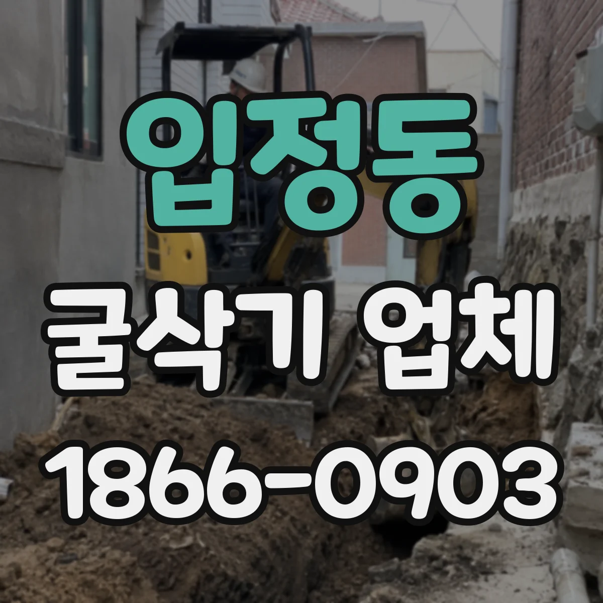 입정동 굴삭기 업체