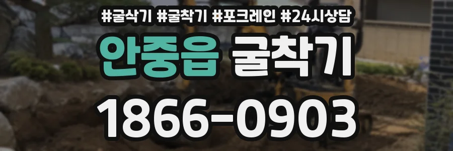 안중읍 굴착기